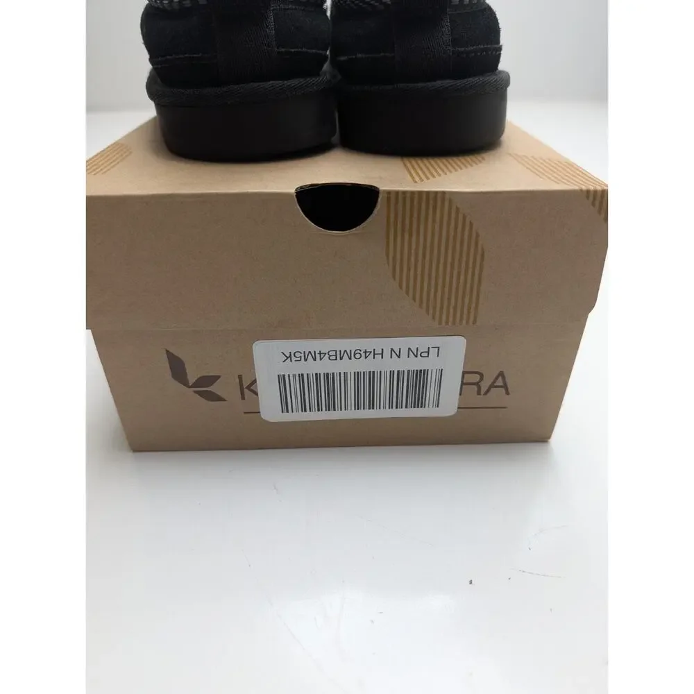 UGG KOOLABURRA K Burree Slip-On Black Slippers Size 13 1159670K K/BLK New NIB